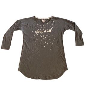 {Victoria's Secret} "Sleep it Off" Sleep Long sleeve Dress